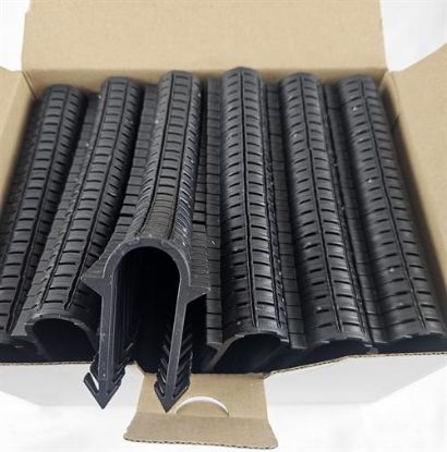 Billede af PR gulvvarmeclips 16-20 SORT pakker a 300 stk. Forbrug ca. 25 stk. pr. m2