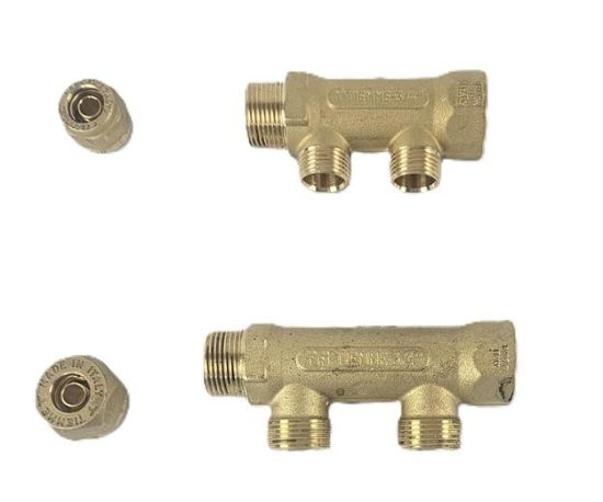 Billede af PR 3/4" fordelerrør i DZR MN
