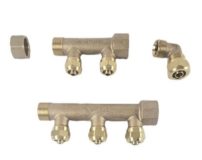 Billede af PR 3/4"  fordelerrør RØDGODS MN